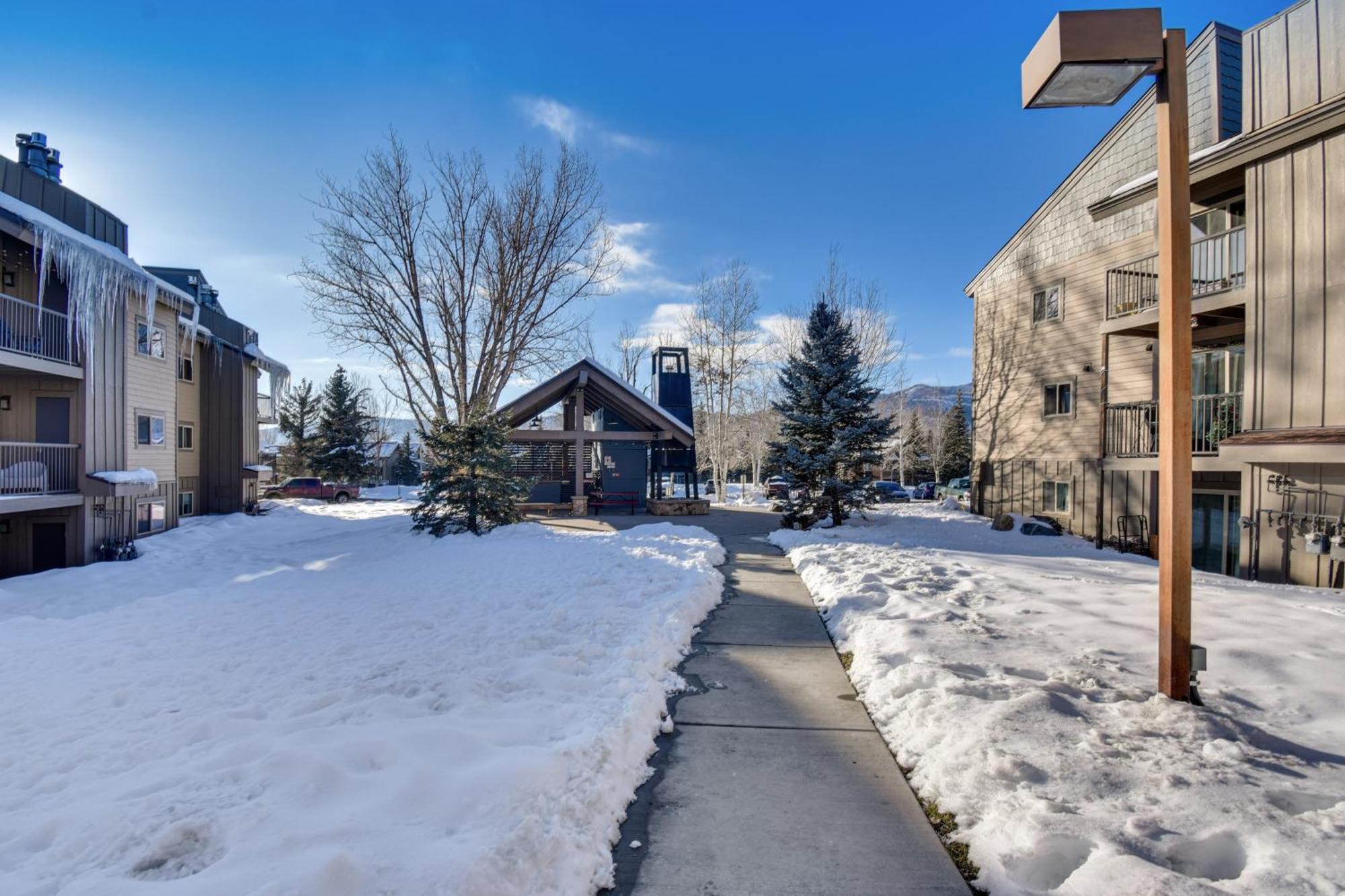 Central Steamboat Condo Outdoor Hot Tub And Pool! Steamboat Springs Exterior foto